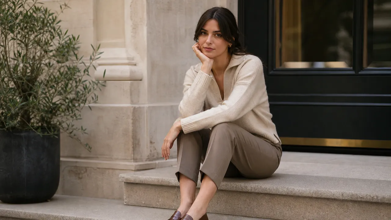 Comment porter des mocassins femme avec un pantalon tailleur