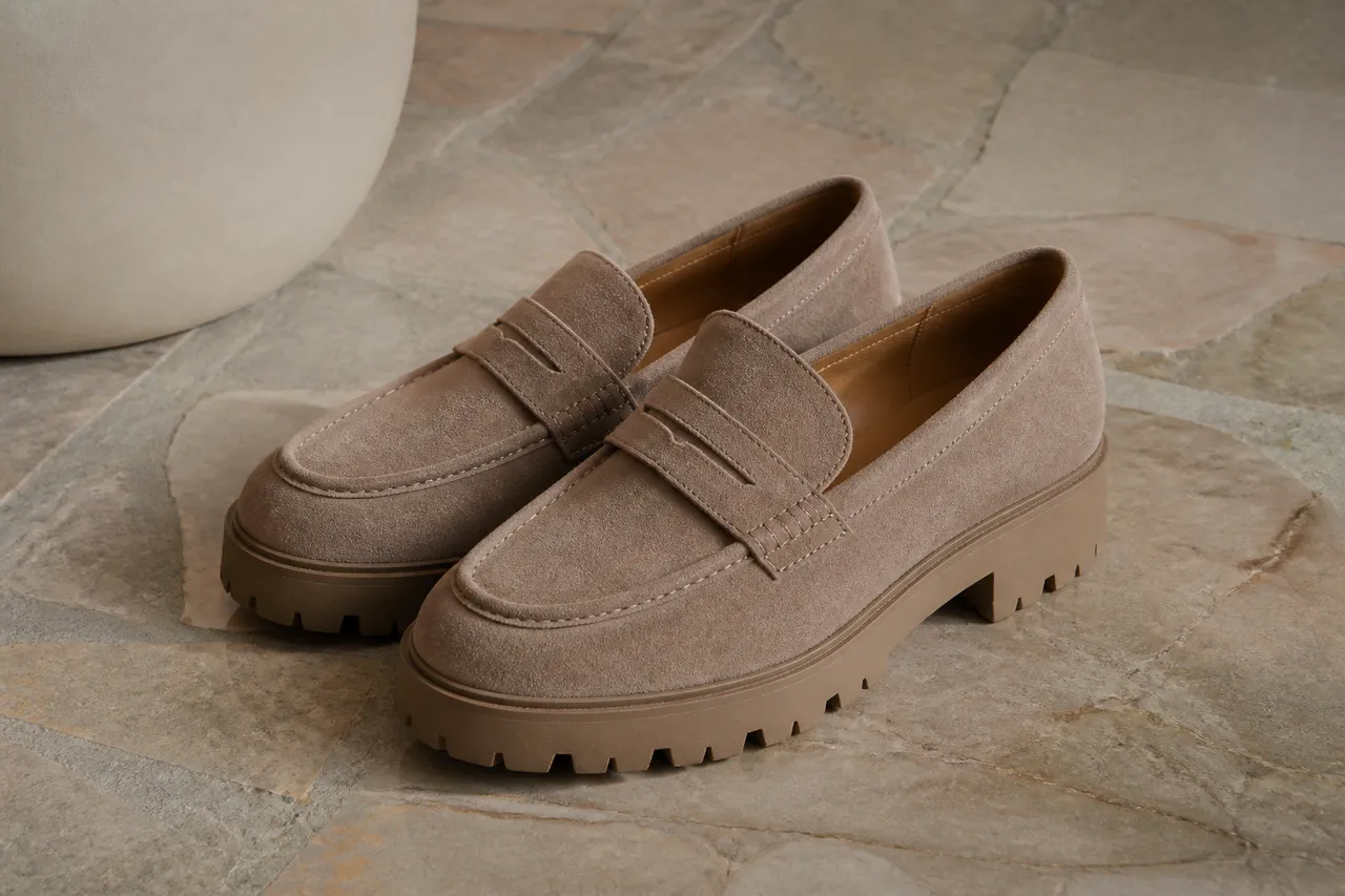 Mocassins femme à semelle épaisse, toujours tendance cette saison