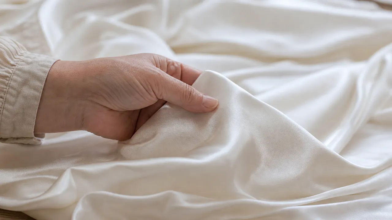 Comment reconnaître de la vraie soie au toucher et à la lumière